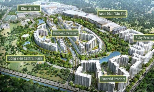 Rổ hàng cho thuê Celadon City Tân Phú