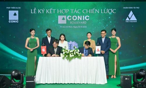 Ký kết hợp tác chiến lược dự án căn hộ Conic Boulevard