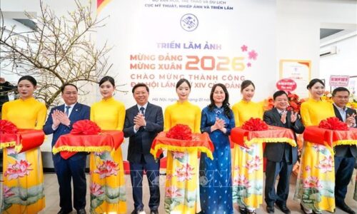 Khai mạc Triển lãm ảnh Mừng Đảng, Mừng Xuân và thành công Đại hội XIV của Đảng