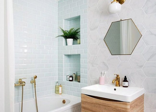 Những cách đơn giản khiến không gian phòng tắm rộng bất ngờ- Ảnh 2. Những cách đơn giản khiến không gian phòng tắm rộng bất ngờ- Ảnh 2.