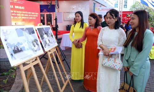 Đà Nẵng trưng bày thông tin, giới thiệu sách chào mừng bầu cử