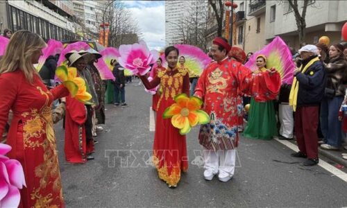 Văn hóa Việt ghi dấu ấn tại lễ diễu hành Tết Âm lịch lớn nhất nước Pháp